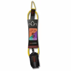 Stay Covered Grom Surf Leash 5ft - 6ft -Poseidon Paddle & Surf Sales 5 Grom Leash Yellow grande b27b2081 5508 43dc 842e eebe250d88e7