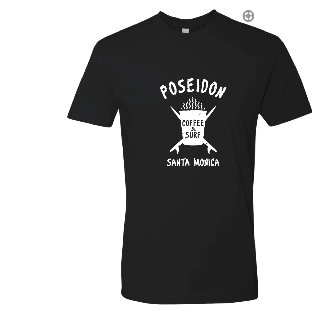 Poseidon Coffee & Surf Unisex Pocket Tee 5 Poseidon Coffee & Surf Unisex Pocket Tee - Image 3