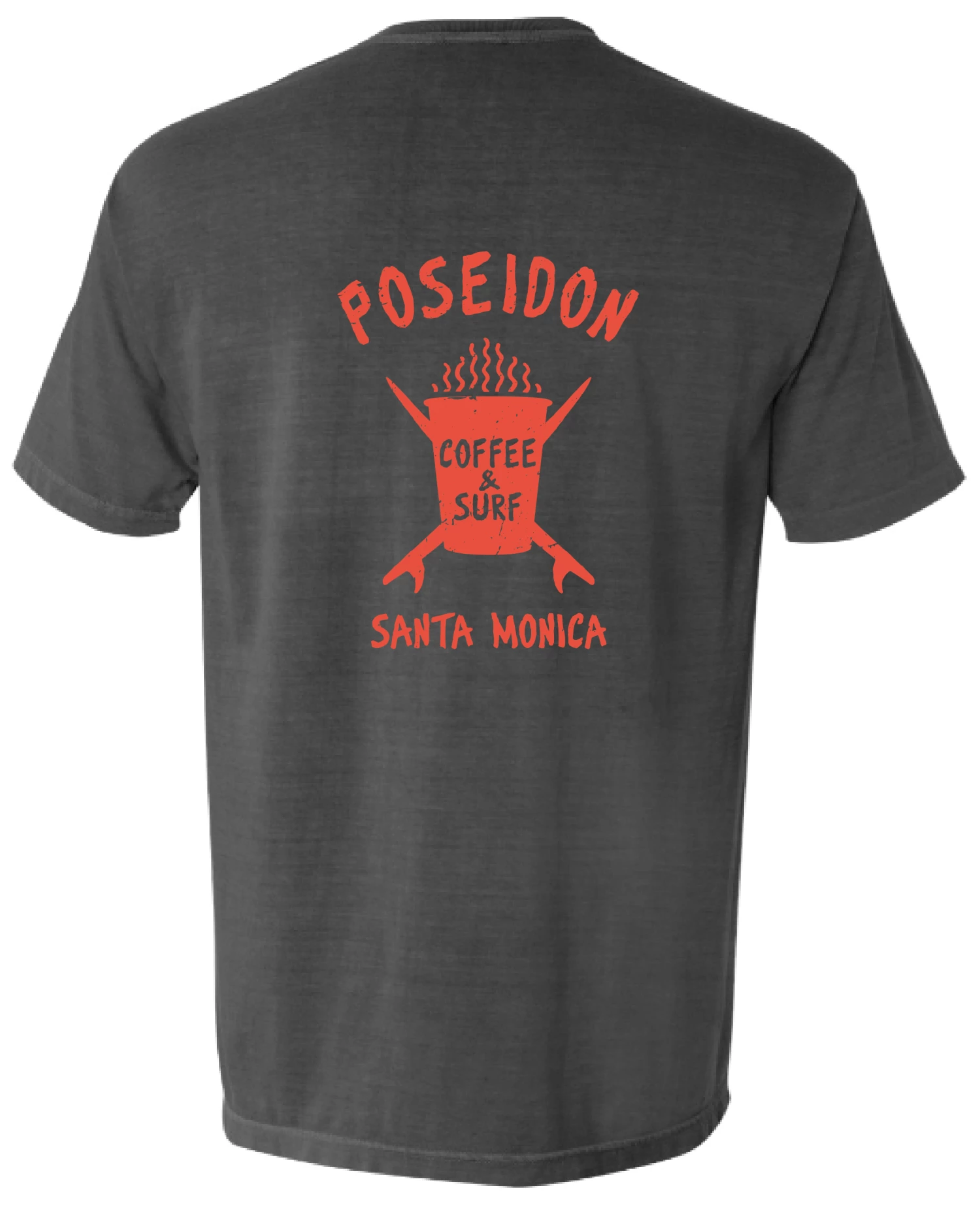 Poseidon Coffee & Surf Unisex Pocket Tee 7 Poseidon Coffee & Surf Unisex Pocket Tee - Image 5
