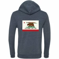 Poseidon CA Surf Trip Hoodie -Poseidon Paddle & Surf Sales Poseidon CA SurfTrip Hoodie navy back