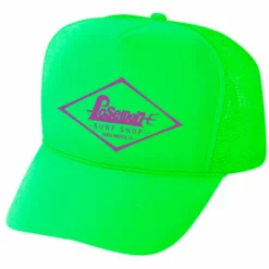 Poseidon Diamond Logo Hat -Poseidon Paddle & Surf Sales Poseidon Diamond Logo Neon Green Purple