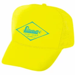 Poseidon Diamond Logo Hat -Poseidon Paddle & Surf Sales Poseidon Diamond Logo Neon Yellow Aqua