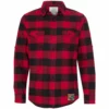 Poseidon Unisex Flannel -Poseidon Paddle & Surf Sales Poseidon Unisex Red Flannel