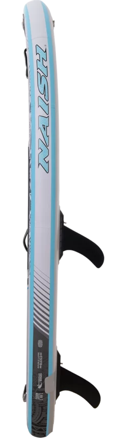 NAISH S26 GROM CROSSOVER INFLATABLE SUP 8'0" X 28" SUP BOARD -Poseidon Paddle & Surf Sales S26 Inflatables Grom 8 0 Side HiRes RGB