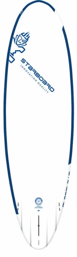 2023 STARBOARD POCKET ROCKET 8’3″ X 30″ STARLITE SUP -Poseidon Paddle & Surf Sales Starboard SUP 2023 starlite whopper Construction hard paddle board bottom